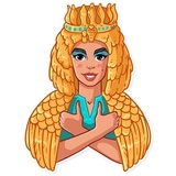 Cleopatra WhatsApp Sticker #3
