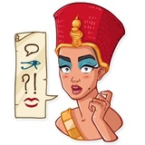 Cleopatra WhatsApp Sticker #4