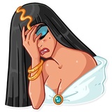 Cleopatra WhatsApp Sticker #8