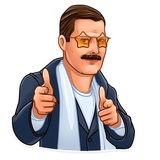 Freddie Mercury WhatsApp Sticker #16