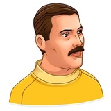 Freddie Mercury WhatsApp Sticker #5