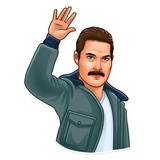 Freddie Mercury WhatsApp Sticker #6