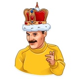 Freddie Mercury WhatsApp Sticker #7