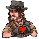 Read Dead Redemption WhatsApp Sticker #2