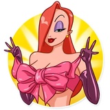 Jessica Rabbit WhatsApp Sticker #14