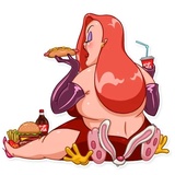 Jessica Rabbit WhatsApp Sticker #15