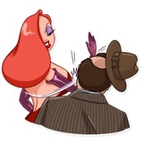 Jessica Rabbit WhatsApp Sticker #19