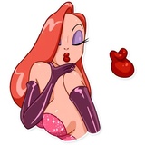 Jessica Rabbit WhatsApp Sticker #2