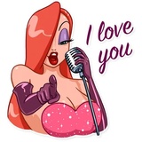 Jessica Rabbit WhatsApp Sticker #24