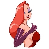 Jessica Rabbit WhatsApp Sticker #3