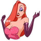 Jessica Rabbit WhatsApp Sticker #8