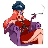 Jessica Rabbit WhatsApp Sticker #9