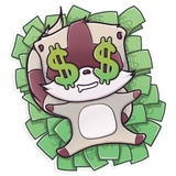Jessie Raccoon WhatsApp Sticker #21