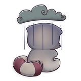 Jessie Raccoon WhatsApp Sticker #22