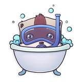 Jessie Raccoon WhatsApp Sticker #23