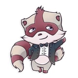 Jessie Raccoon WhatsApp Sticker #25