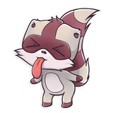 Jessie Raccoon WhatsApp Sticker #6