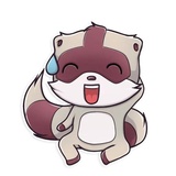 Jessie Raccoon WhatsApp Sticker #8
