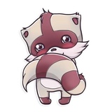 Jessie Raccoon WhatsApp Sticker #9