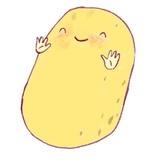 Sweet Potatos WhatsApp Sticker #16