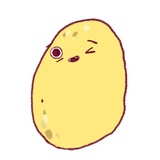 Sweet Potatos WhatsApp Sticker #24