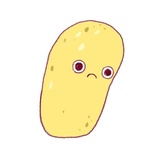Sweet Potatos WhatsApp Sticker #7