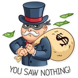 Monoply WhatsApp Sticker #18