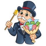 Monoply WhatsApp Sticker #20