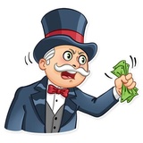 Monoply WhatsApp Sticker #24