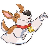 Richie Dog WhatsApp Sticker #10