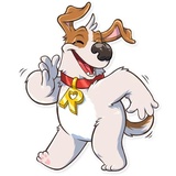 Richie Dog WhatsApp Sticker #11