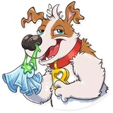 Richie Dog WhatsApp Sticker #16