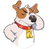 Richie Dog WhatsApp Sticker #17