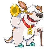 Richie Dog WhatsApp Sticker #19