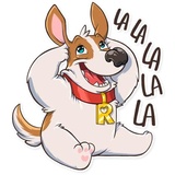Richie Dog WhatsApp Sticker #23
