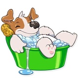 Richie Dog WhatsApp Sticker #26