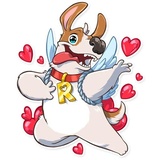 Richie Dog WhatsApp Sticker #27