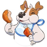 Richie Dog WhatsApp Sticker #29