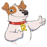 Richie Dog WhatsApp Sticker #3