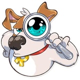 Richie Dog WhatsApp Sticker #30