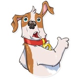 Richie Dog WhatsApp Sticker #4
