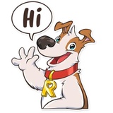 Richie Dog WhatsApp Sticker #5