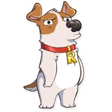 Richie Dog WhatsApp Sticker #6