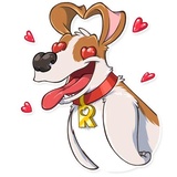 Richie Dog WhatsApp Sticker #9
