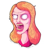 Rick & Morty Memes WhatsApp Sticker #10