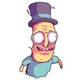 Rick & Morty Memes WhatsApp Sticker #11