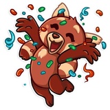 Ricky Panda WhatsApp Sticker #25