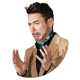 Robert Downey WhatsApp Sticker #11