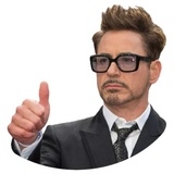 Robert Downey WhatsApp Sticker #12