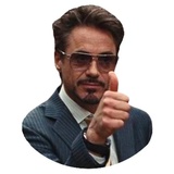 Robert Downey WhatsApp Sticker #15